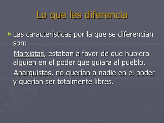 Cuadros Sin Pticos Y Cuadros Comparativos De Marxismo Y Anarquismo Cuadro Comparativo