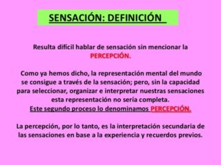 Cuadros Comparativos Entre Sensaci N Y Percepci N Diferencias Cuadro