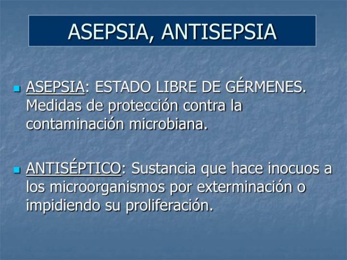 Diferencias Entre Antisepsia Y Asepsia Cuadro Comparativo 30438 The