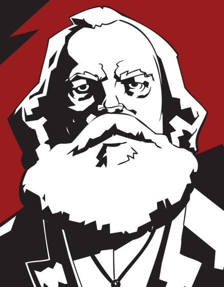 Marx ✆ I. J. Bowden © Ñángara Marx